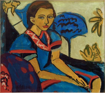 Fränzi by Ernst Ludwig Kirchner