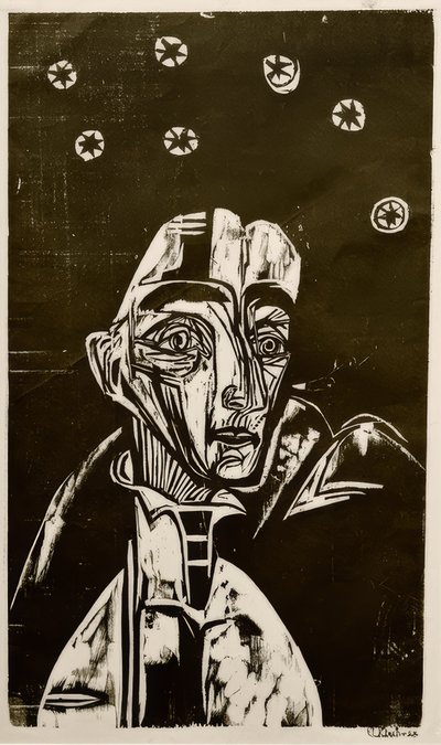 Woman in the Night by Ernst Ludwig Kirchner
