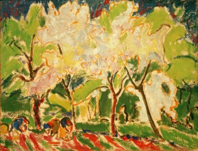 Spring Landscape by Ernst Ludwig Kirchner