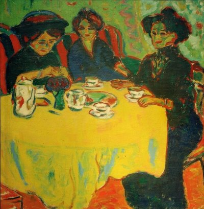 Coffee Table by Ernst Ludwig Kirchner