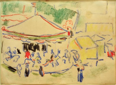 Carousel by Ernst Ludwig Kirchner