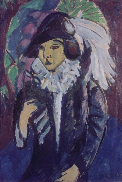 Lady in the Park by Ernst Ludwig Kirchner