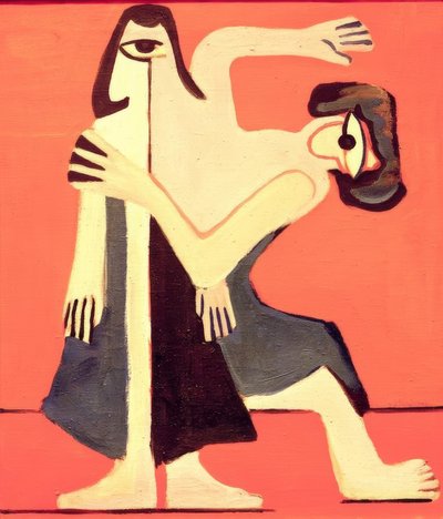 Masked Dance by Ernst Ludwig Kirchner