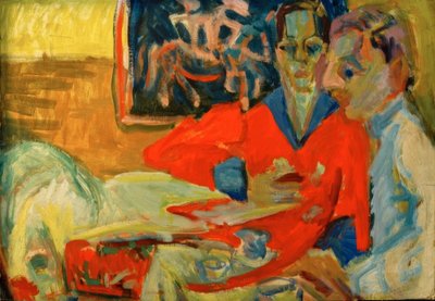 Morning Coffee by Ernst Ludwig Kirchner