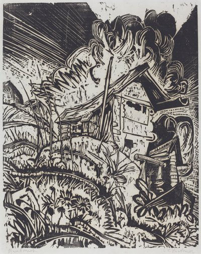 Mountain House by Ernst Ludwig Kirchner