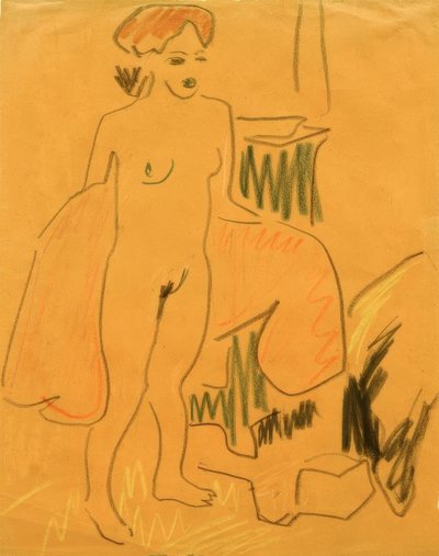 After the Bath by Ernst Ludwig Kirchner