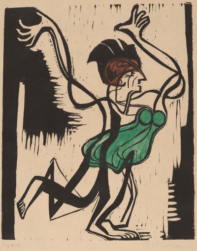 Palucca by Ernst Ludwig Kirchner