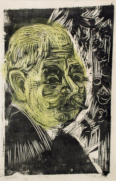 Portrait of Dr. Spengler, 1919 by Ernst Ludwig Kirchner