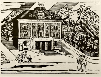 Post Office Davos by Ernst Ludwig Kirchner