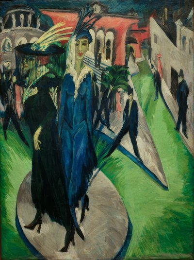 Potsdamer Platz by Ernst Ludwig Kirchner