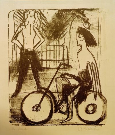 Cyclist by Ernst Ludwig Kirchner