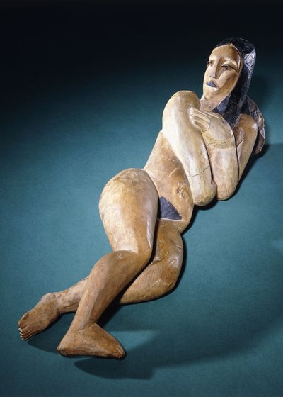Reclining Nude by Ernst Ludwig Kirchner