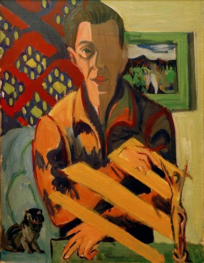 Self-Portrait by Ernst Ludwig Kirchner