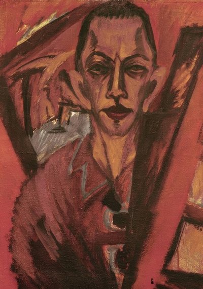 Self-Portrait by Ernst Ludwig Kirchner