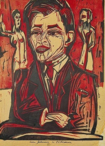 Self-Portrait by Ernst Ludwig Kirchner