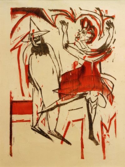 Dance by Ernst Ludwig Kirchner