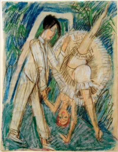 Dancing Couple by Ernst Ludwig Kirchner