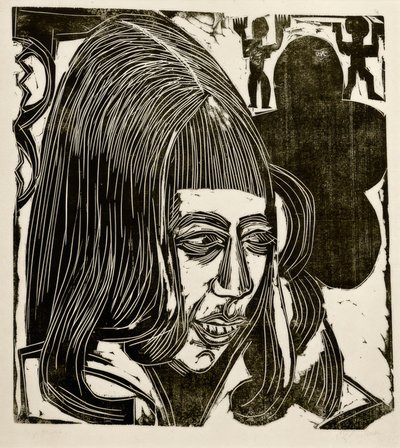 Daughter Sternheim by Ernst Ludwig Kirchner