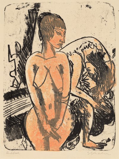 Two Women by Ernst Ludwig Kirchner