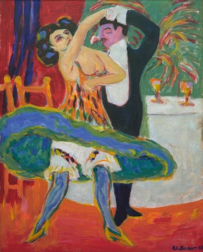 Variety (English Dance Couple) by Ernst Ludwig Kirchner