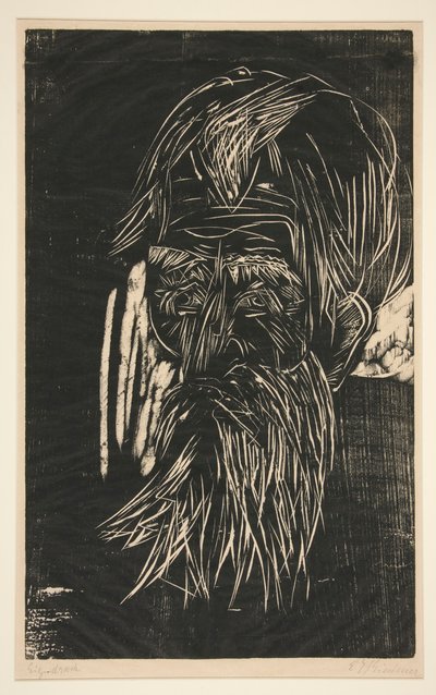 Father Müller by Ernst Ludwig Kirchner