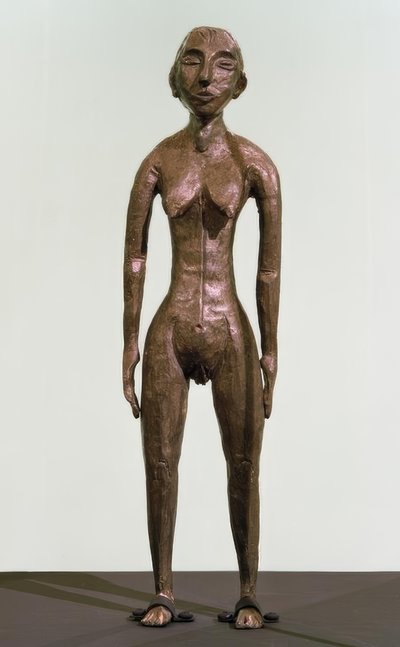 Female Nude, Standing (Standing Figure) by Ernst Ludwig Kirchner