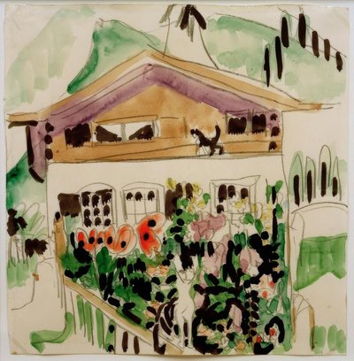 Wildboden House by Ernst Ludwig Kirchner