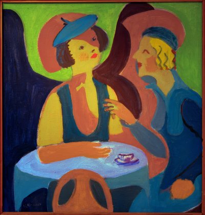Two Ladies in the Café by Ernst Ludwig Kirchner