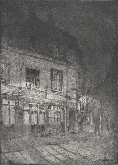 Lille: Liebesgässchen by Ernst Oppler