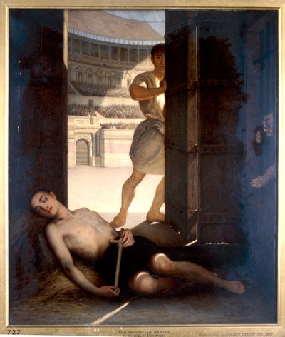 A Christian Martyr by Ernst Slingeneyer