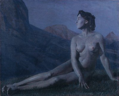 Moonlit Night by Ernst Stohr