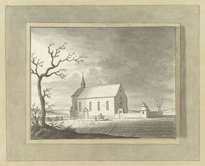 Chapel Outside Zillinge near Würzburg by Ernst Willem Jan Bagelaar