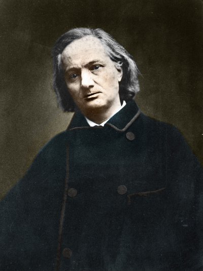 Charles Baudelaire, French Poet by Etienne Carjat