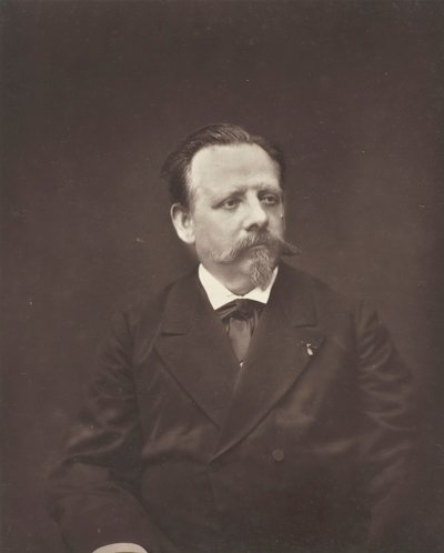 Édouard Siebecker, c. 1876-84 by Etienne Carjat