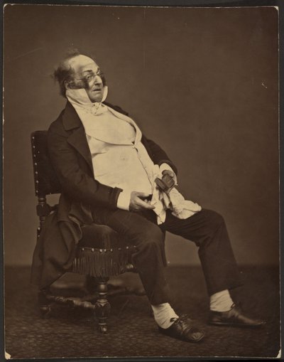 Henri Monnier by Etienne Carjat