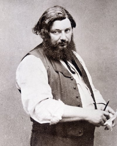 Portrait of Gustave Courbet by Etienne Carjat