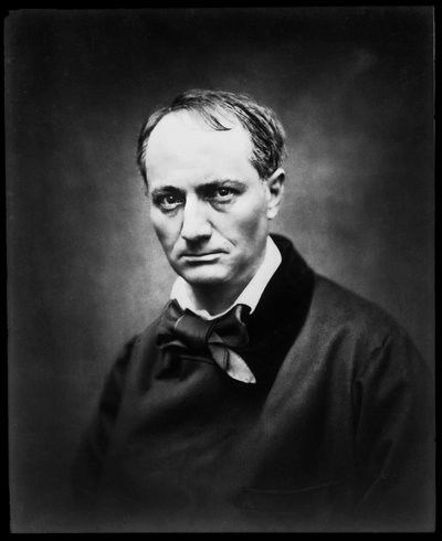 Portrait of the Poet Charles Baudelaire by Etienne Carjat