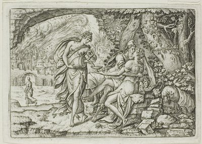 Lot and His Daughters by Etienne Delaune
