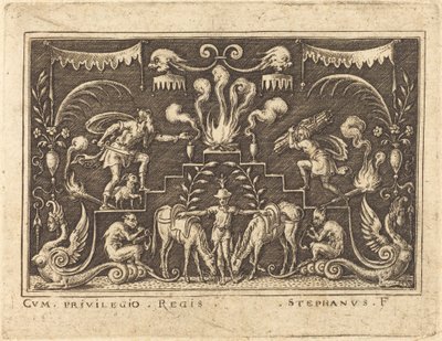 Sacrifice of Abraham by Etienne Delaune