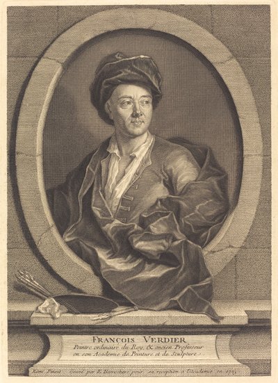 Francois Verdier by Etienne Desrochers after Jean Ranc