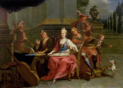 The Rehearsal by Étienne Jeaurat