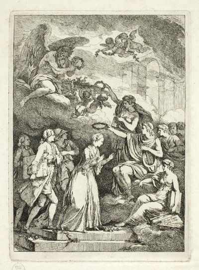 Plate from, Nella Venuta by Etienne de Lavallee Poussin