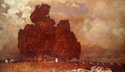 The Tomb of Hannibal by Eugen Felix Prosper Bracht