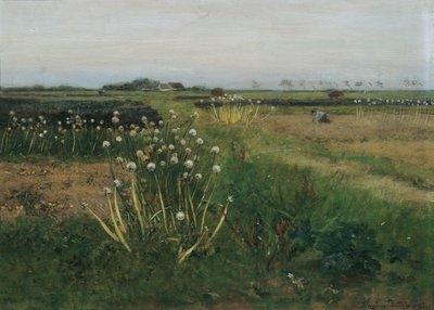 Blooming Onion Field by Eugen Jettel