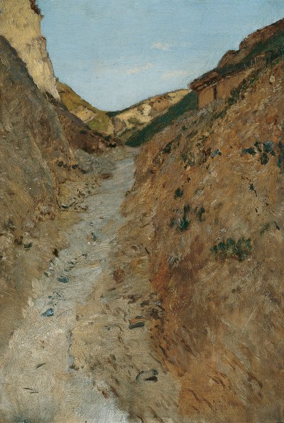 The Path in the Quarry by Eugen Jettel