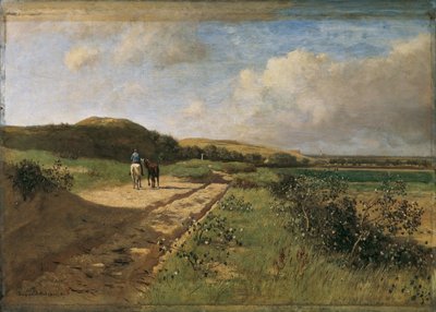 Dunes near Katwijk by Eugen Jettel