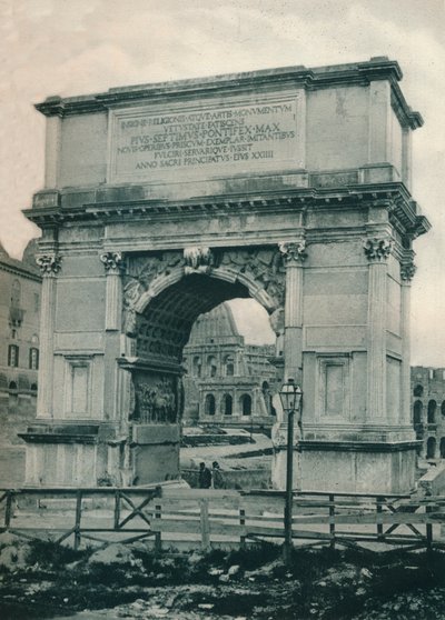 Arch of Titus, Rome, Italy by Eugen Poppel