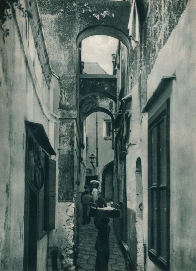 Street of Capri, Italy by Eugen Poppel