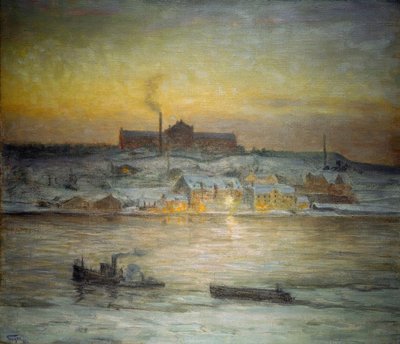 Early Winter Morning by Eugen Prinz von Schweden