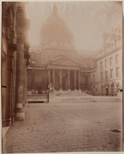 The Sorbonne, Paris by Eugène Atget